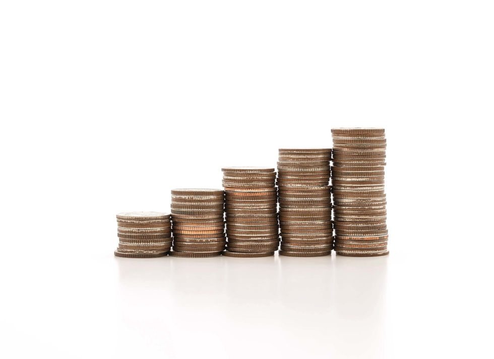 a pile of coinds